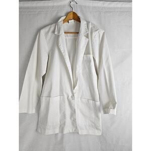 Halloween Costume Dr Doctor Coat Uniform Kids Womens Jacket Coat